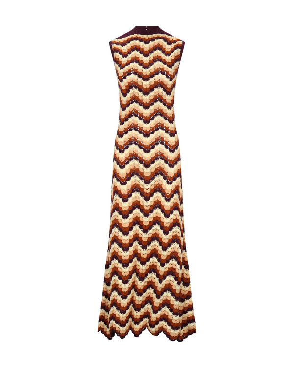 escvdo AMAZONAS MAXI DRESS | TERRACOTA