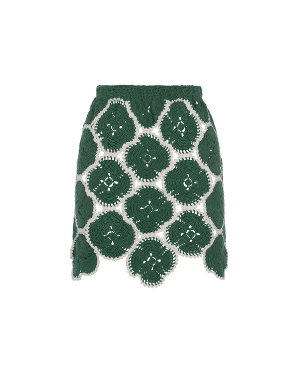 escvdo AZUCENA SKIRT | GREEN