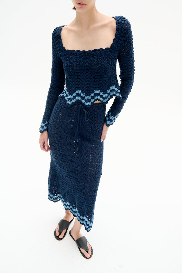 Escvdo BRISA TOPVY / SKY BLUE