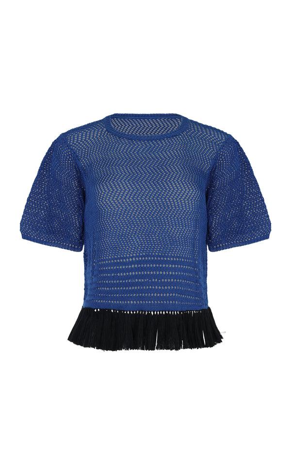 escvdo CARISA BLOUSE | BLUE