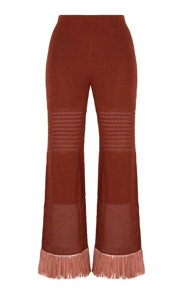 escvdo CARISA PANTS | BROWN