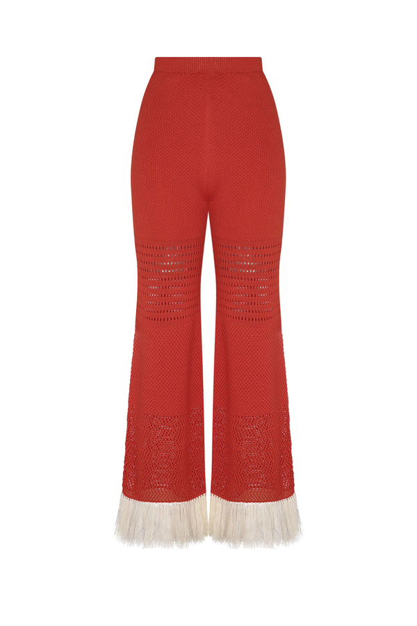 Escvdo CARISA PANTS SET | TANGERINE