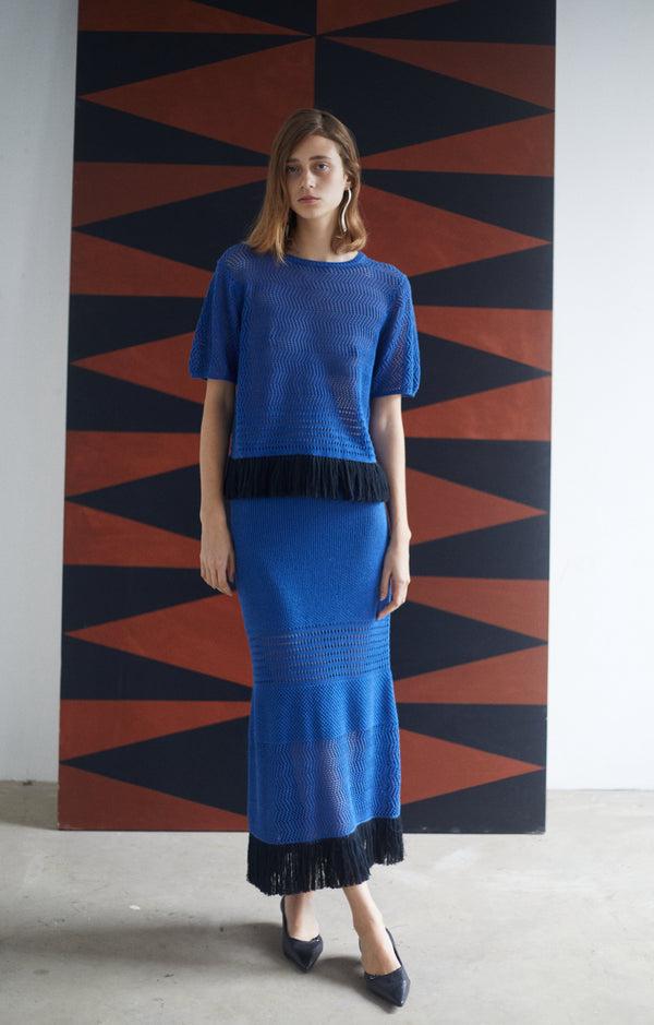 Escvdo CARISA SKIRT | BLUE