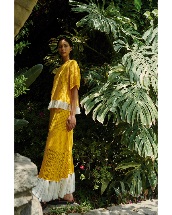 Escvdo CARISA SKIRT | YELLOW | PRE ORDER