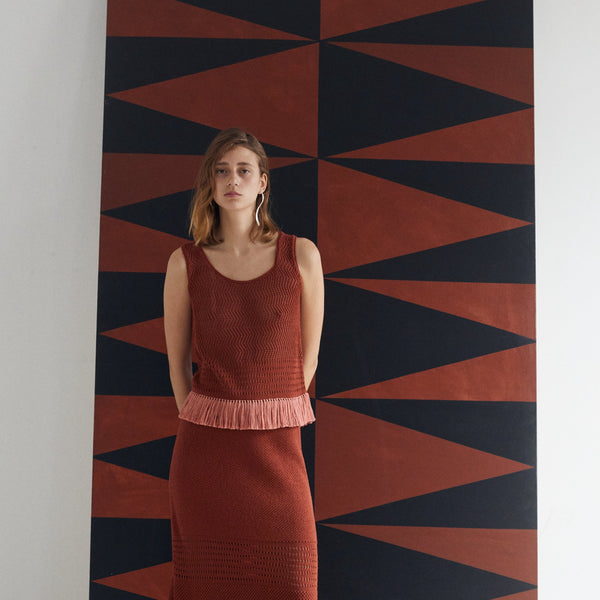 Escvdo CARISA TOP | BROWN