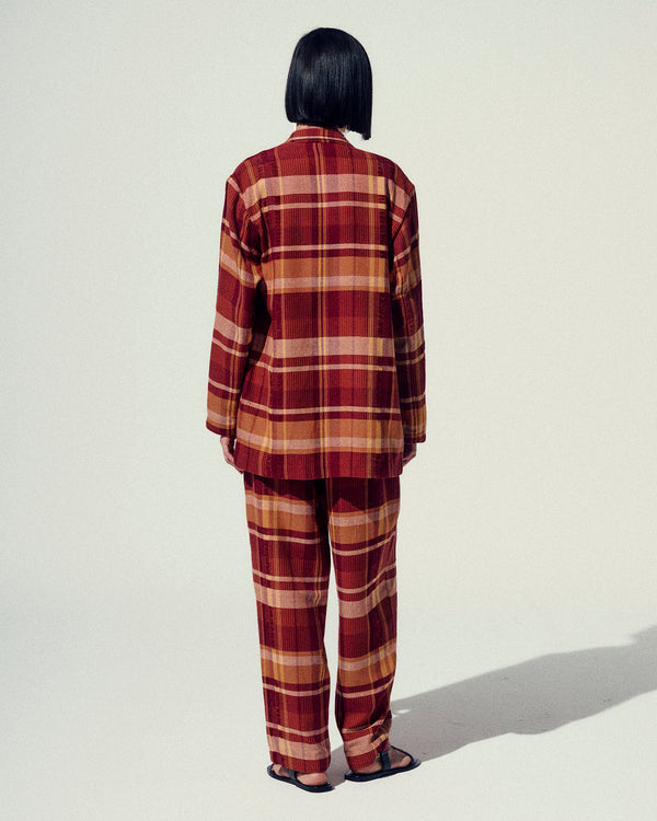 Escvdo CHILLACO PANTS | ORANGE-BROWN