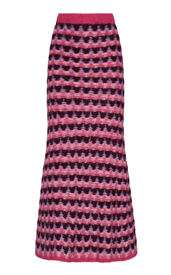 escvdo DIABLADA SKIRT | FUCHSIA