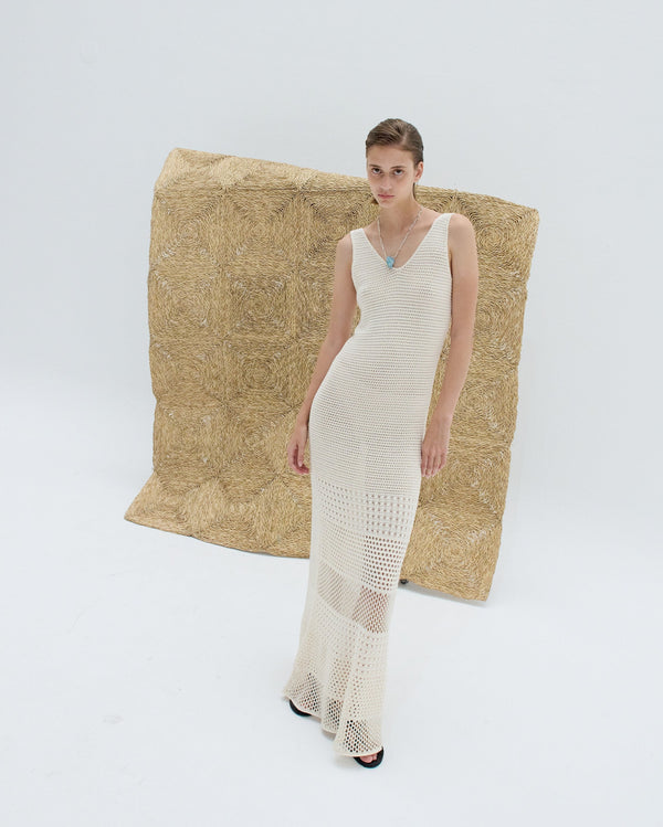 Escvdo ENSENADA MAXI DRESS | IVORY