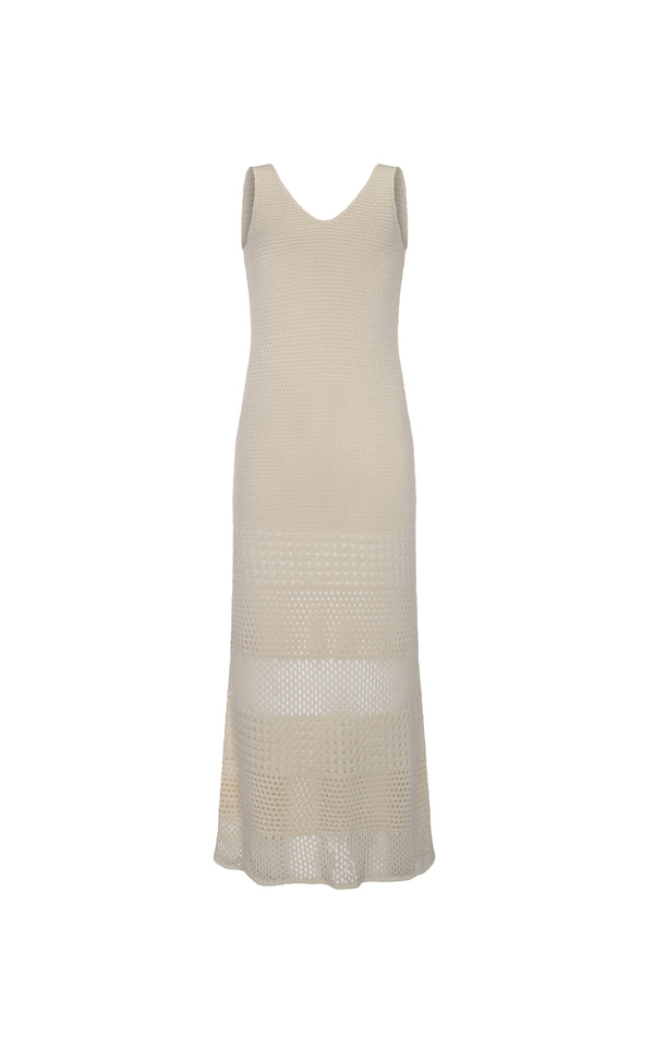 escvdo ENSENADA MAXI DRESS | IVORY