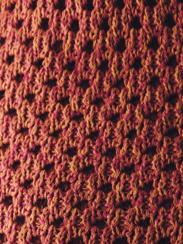 Escvdo ESPINA MINI SKIRT | ORANGE - FUCHSIA