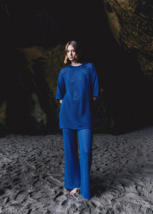 Escvdo ESPINA PANTS | ELECTRIC BLUE