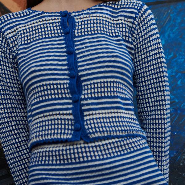 Escvdo FISA CARDIGAN | BLUE