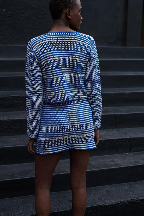 Escvdo FISA SKIRT | BLUE