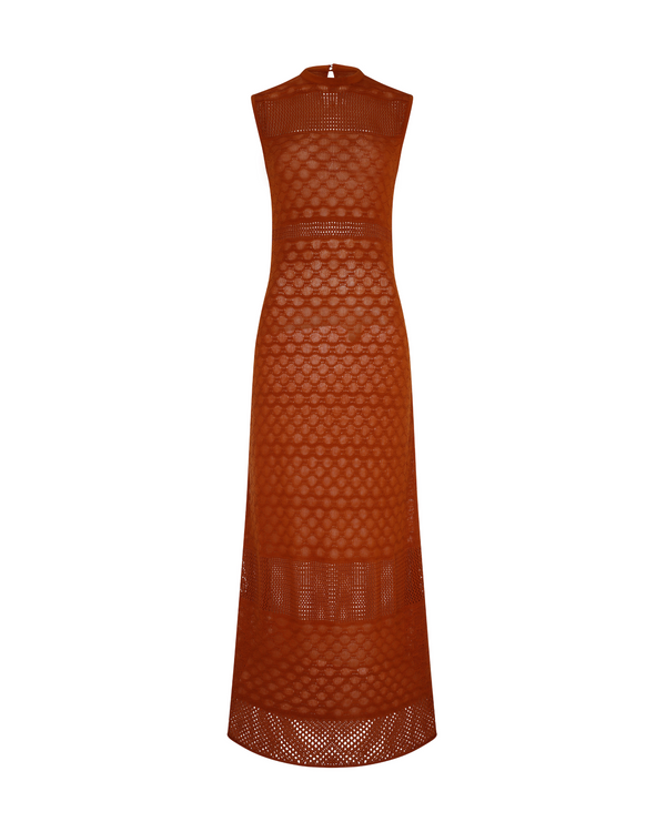 Escvdo FRONTERA MAXI DRESS | TOBACCO