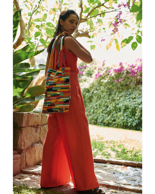 Escvdo GERANIO TOTE BAG MULTI