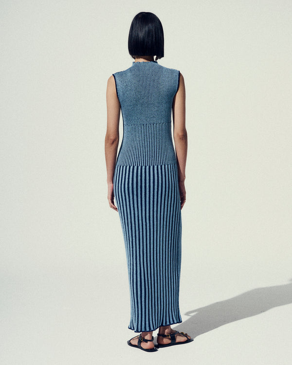 Escvdo GOLFO MAXI DRESSVY- LIGHT BLUE