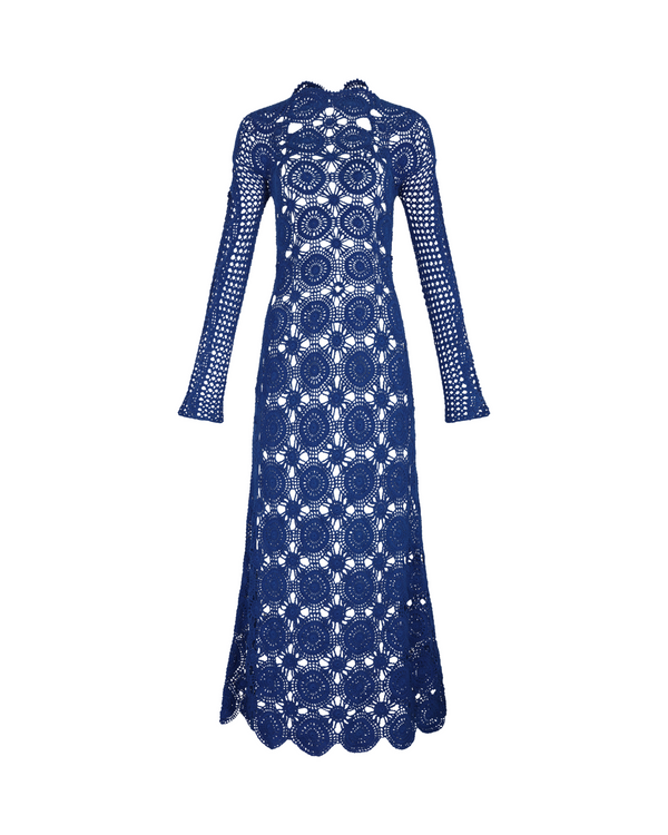 escvdo JULES MAXI DRESS | BLUE