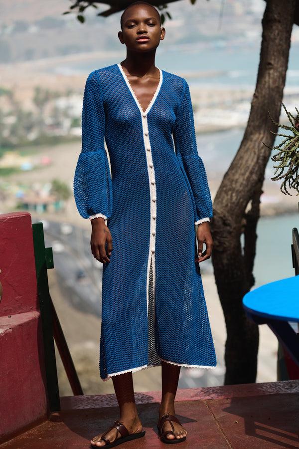 Escvdo LANDO DRESS | BLUE | PRE-ORDER