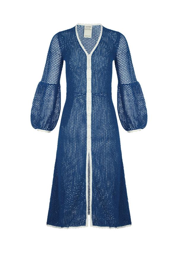 escvdo LANDO DRESS | BLUE | PRE-ORDER