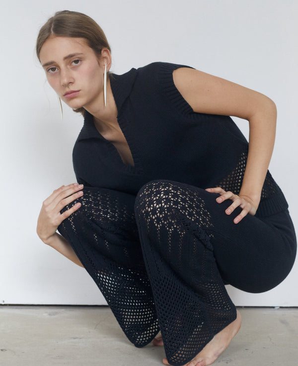 Escvdo LIA PANTS | BLACK