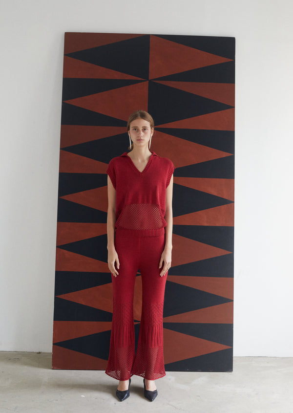 Escvdo LIA PANTS | COLONIAL ROSE