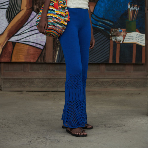 Escvdo LIA PANTS | ELECTRIC BLUE