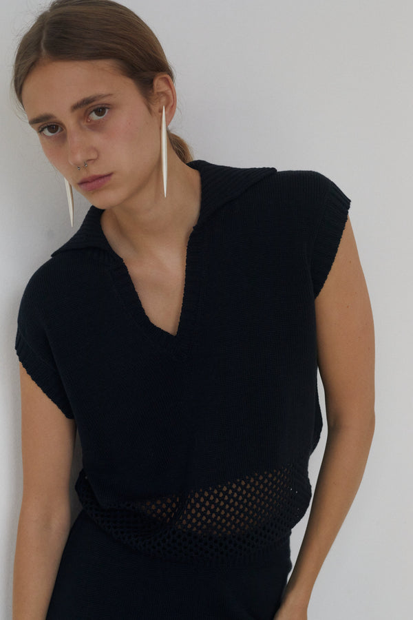 Escvdo LIA TOP | BLACK