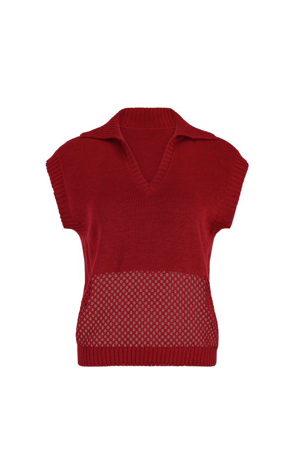 escvdo LIA TOP | COLONIAL ROSE