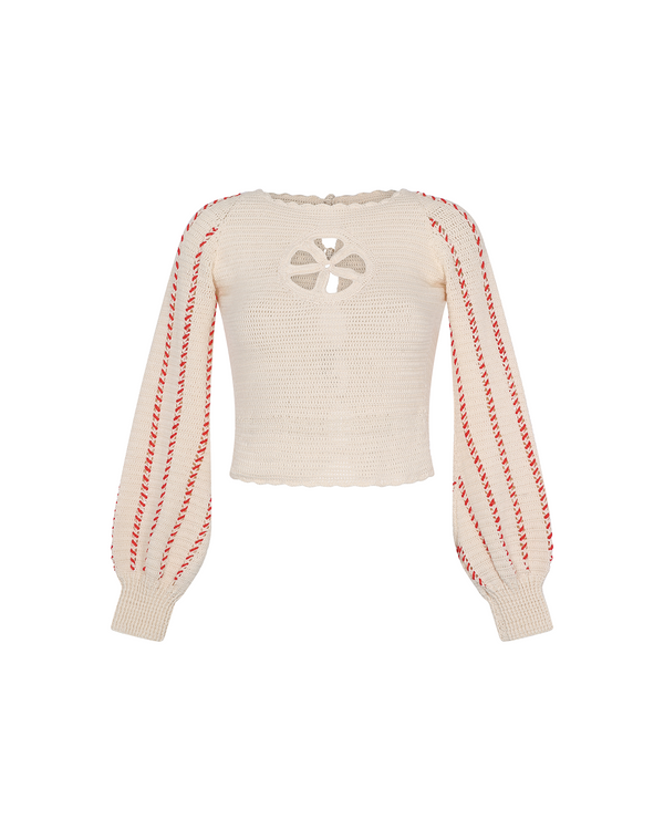 Escvdo LIRIO TOP | IVORY | PRE ORDER