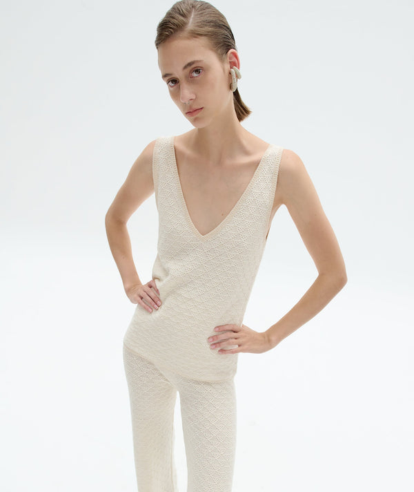 Escvdo MALECON TANKTOP | IVORY