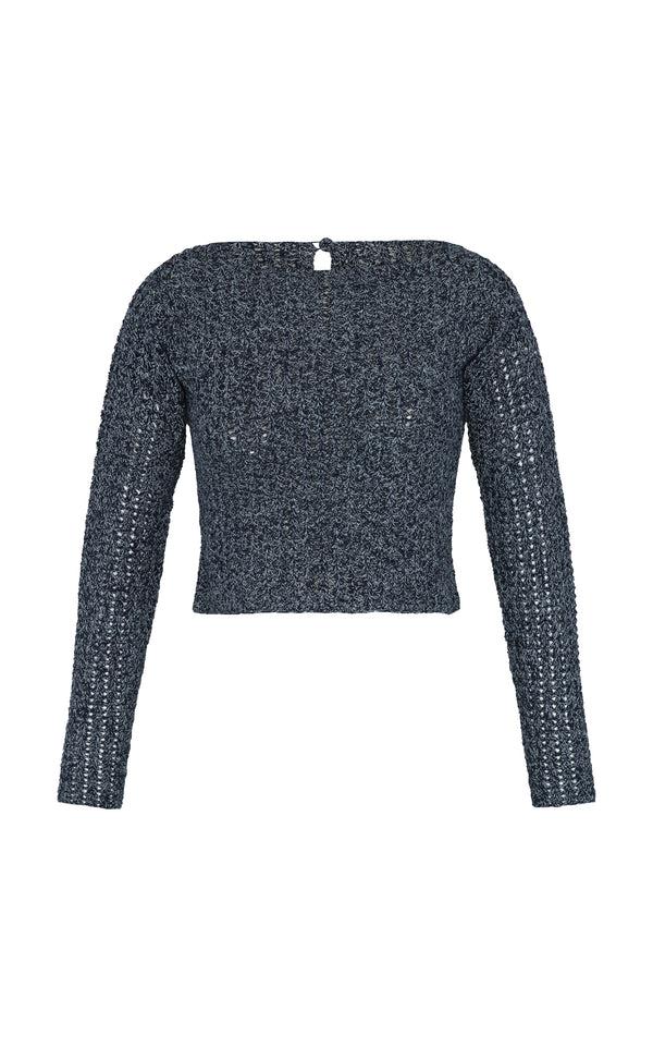 Escvdo MANABI LONG SLEEVE TOP | BLUES | PRE ORDER