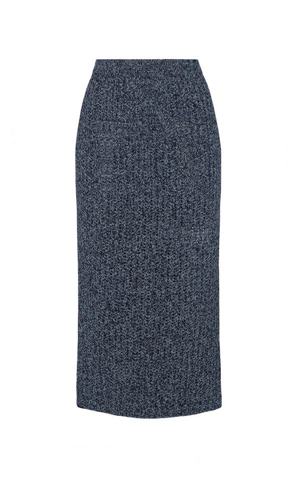 escvdo MANABI PENCIL SKIRT | BLUES | PRE ORDER