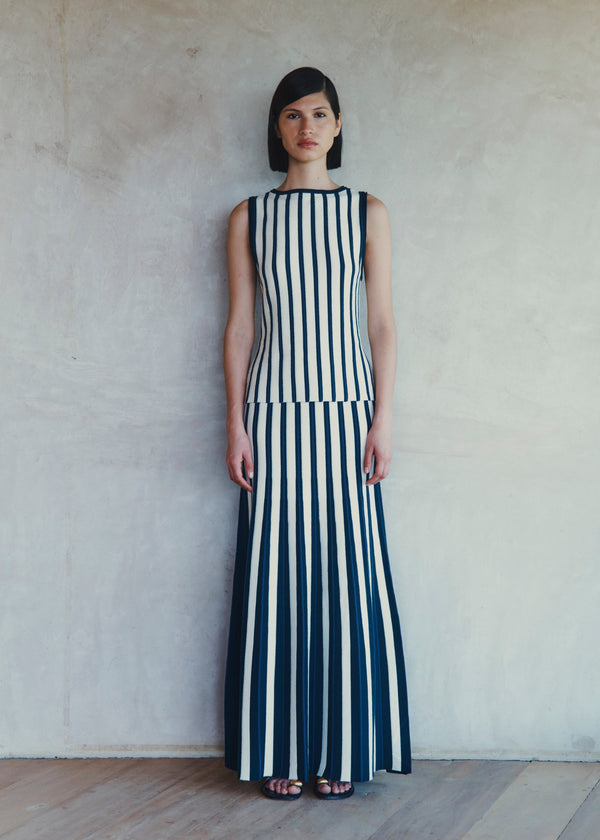 Escvdo MANGLAR SLEEVELESS TOP | BLUES