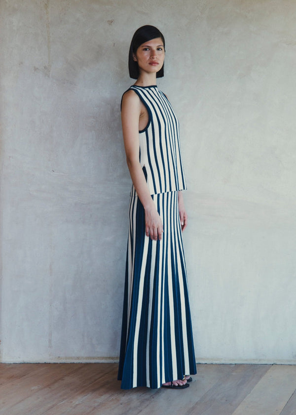 Escvdo MANGLAR SLEEVELESS TOP | BLUES