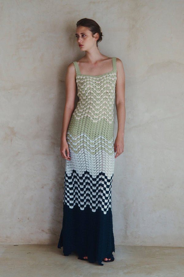 Escvdo MAREA MAXI DRESS | SEA FOAM | PRE ORDER