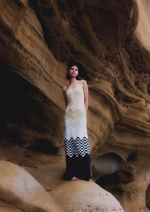 Escvdo MAREA MAXI DRESS | SEA FOAM | PRE ORDER