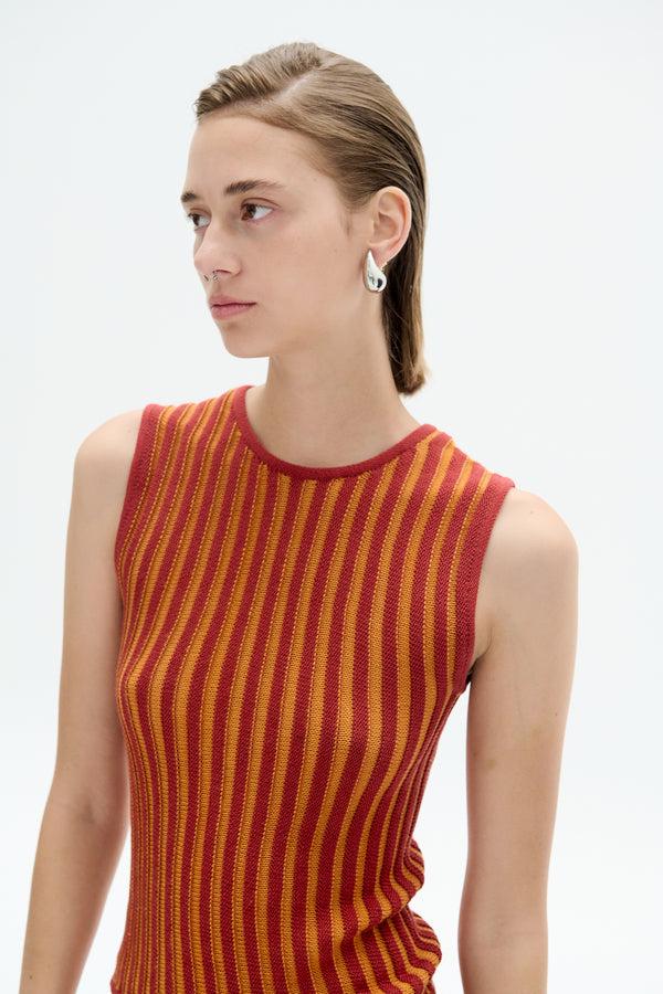 Escvdo MARINA SET | BURGUNDY/ORANGE