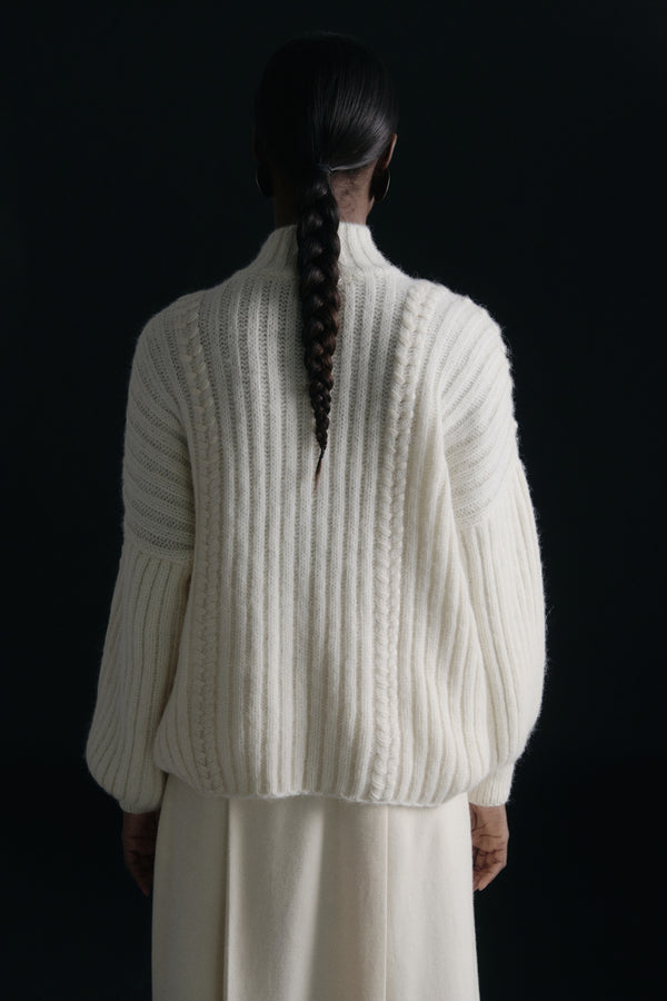 Escvdo MAYU SWEATER | IVORY