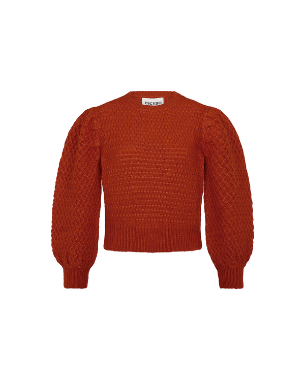 Escvdo MILAGROS SWEATER | BRICK