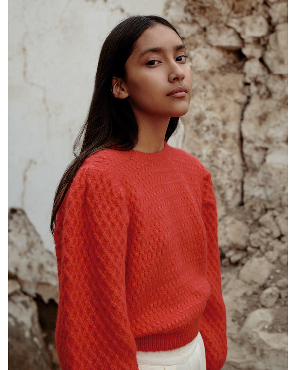 Escvdo MILAGROS SWEATER | RED