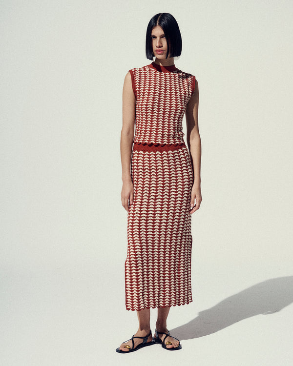 Escvdo MOTUPE SET | IVORY-BROWN