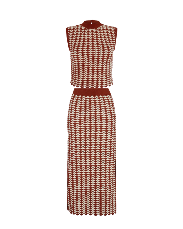 escvdo MOTUPE SET | IVORY-BROWN