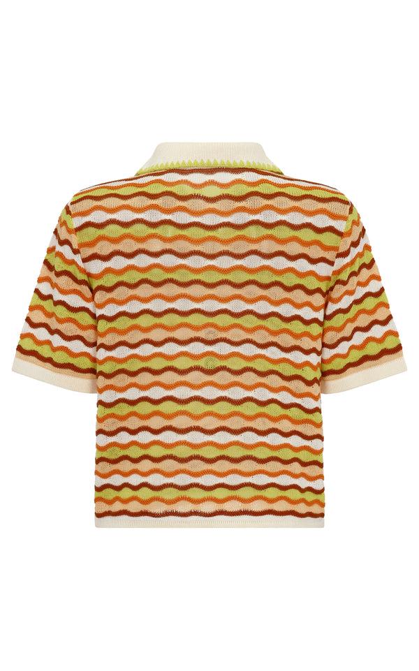 Escvdo MULLU POLO SHIRT | ORANGE LIME