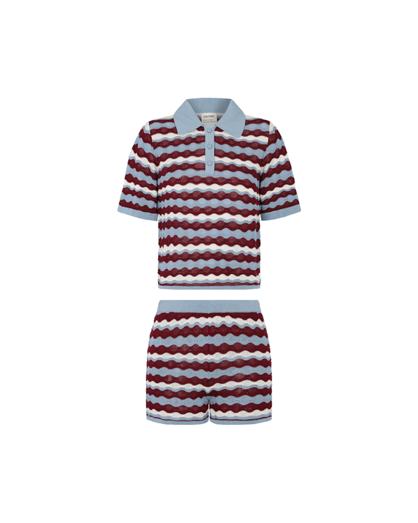 Escvdo MULLU SET | RED WINE - BLUES