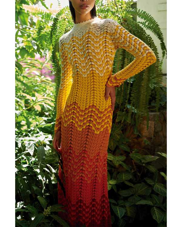 Escvdo MUSA MAXI DRESS | SUNSET | PRE ORDER