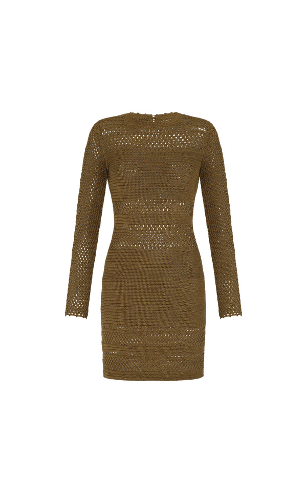 escvdo NAUTA MINI DRESS | OLIVE | PRE ORDER