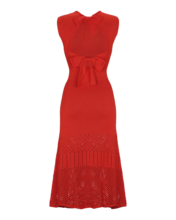 Escvdo NEM MIDI DRESS | TANGERINE | PRE ORDER