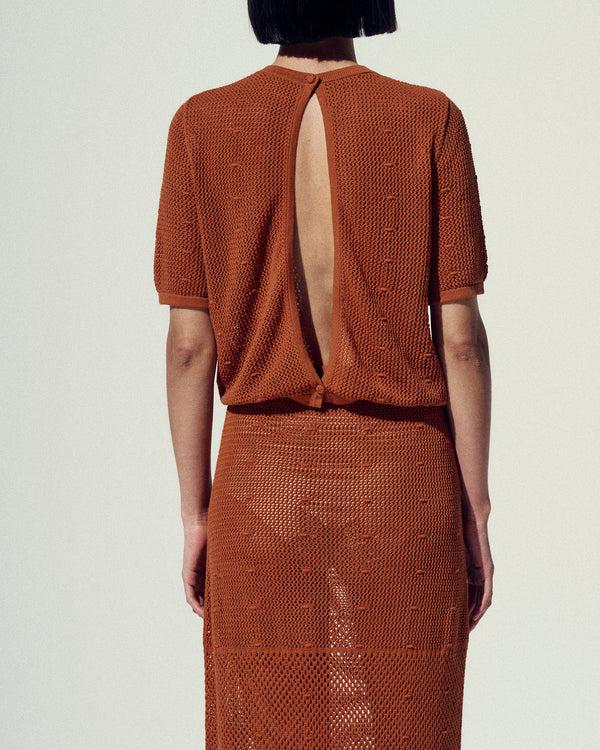 Escvdo OFRENDA BLOUSE | TOBACCO