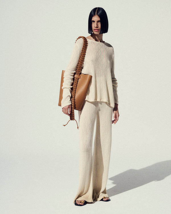 Escvdo ONDA PANTS | IVORY