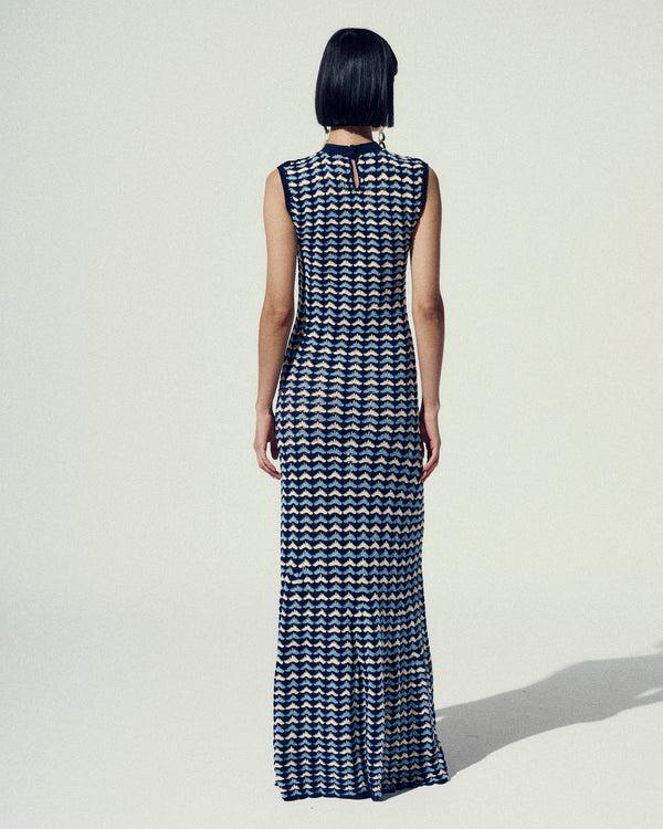Escvdo PACIFICO MAXI DRESS | BLUES